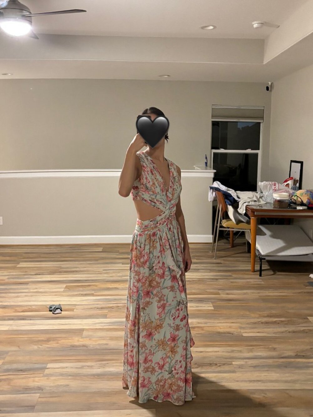 JardinVue Blue Floral Dress
